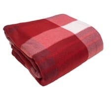 Image of Tartan Throw Checked Large Polar Fleece Warm Soft Blanket Sofa Bed Travel Car