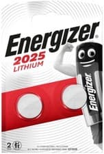 Image of 2 x Energizer CR2025 3V Lithium Coin Cell Battery 2025 DL2025 BR2025 Batteries