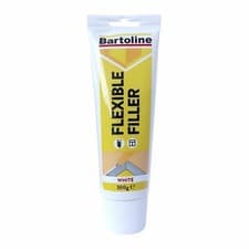 Image of Bartoline Ready Mixed Flexible Quick Dry Wood Filler Sealant Tube 300g Repair