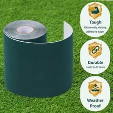 Image of 5-100M Self Adhesive Artificial Grass Joining Tape Fixing Fake Lawn Astro Turf