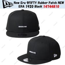 Image of New Era 9FIFTY Rubber Patch NEW ERA 1920 Black 14744810