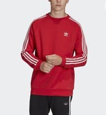 Image of Adidas Adicolor Classics 3-Stripes Crew FLEECE Sweatshirt
