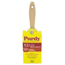 Image of PURDY Monarch XL Elite Stiff Synthetic Paint Brushes 75mm - 3" High Quality