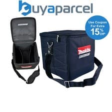 Image of Makita 10" 225mm Canvas Nylon Cube Bag Tool Bag Toolbox Toolbag + Shoulder Strap