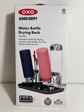 Image of OXO Good Grips Water Bottle Drying Rack for 4 Units New