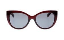Image of Swarovski SK202 71C Burgundy Round Cat Eye Sunglasses Frame 53-19-140 SW202