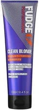 Image of fudge professional clean blonde violet toning shampoo 250ml