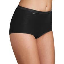 Image of Sloggi Basic+ Maxi Brief Ladies Cotton Rich Full Knickers Underwear (4 Pack)