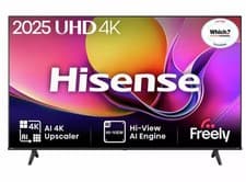 Image of Hisense 58 Inch TV 4K Smart 58E6QTUK Ultra HD HDR LCD Freely TV