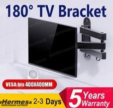 Image of Full Motion TV Wall Mount Bracket Swivel Tilt 22 26 32 40 42 50 55 Inch LED LCD