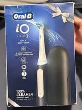 Image of Oral-B iO Series 3 Electric Toothbrush Gift Edition - Black. BRAND NEW