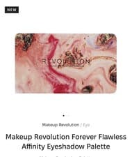 Image of Revolution Makeup Forever Flawless Regal Romance Eyeshadow Palette
