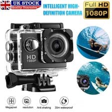 Image of 4K 2'' Ultra HD 1080P Action Camera Sports 16MP Cam DV Video Recorder NEW UK