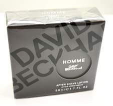 Image of David Beckham HOMME After Shave Lotion 50ml - New in Sealed Undamaged Box