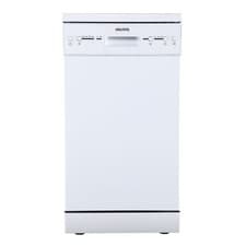 Image of electriQ Freestanding Dishwasher Slimline 45cm 10 Place Setting Quick Wash White