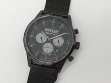 Image of Superdry Regent Dual Time Day/Date Men's Watch SYG256BBM