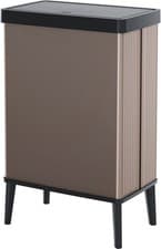 Image of Curver Verto 54 Litre Touch Top Bin - Pearl Rose