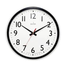 Image of Acctim 35cm Commander Traditional Quartz Wall Clock Livingroom Bedroom Office