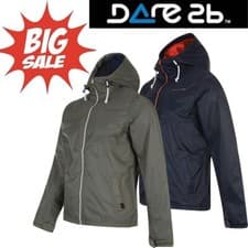 Image of DARE 2B MENS PREWARN WATER REPELLENT SHOWERPROOF HOODED JACKET
