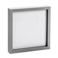 Image of 3D Box Photo Frame - 20 x 20" - Grey