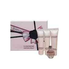 Image of Viktor& Rolf Flowerbomb 4pc Giftset (EDP 7ML+BL 15ML+BC 2X15ML)