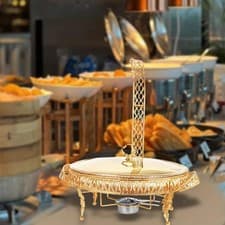 Image of Buffet Warming Tray Set Buffet Server Warming Tray with Hanging Hook Practical