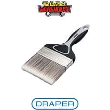 Image of Draper 20584 Flat Paint Brush with Soft Grip 100mm