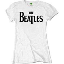Image of The Beatles Women's BEATTEEP10LW02 T-Shirt, White, Medium