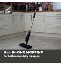 Image of Tower T969000RGB Duetto Spray Mop, Black and Blush Gold, New & Sealed