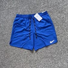 Image of Nike Flex Stride 7" Men's Brief-lined Running Shorts Training Gym Blue S M L