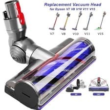 Image of Replacement Direct Drive Cleaner Brush Head for Dyson V7 V8 V10 V11 V15 Animal