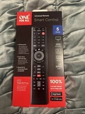 Image of One For All URC7955 Smart Universal Remote Control - 5 Devices