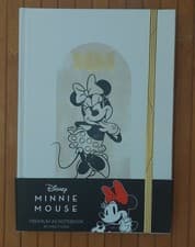 Image of Disney Minnie Mouse Premium Lined A5 Hardback Notebook - Brand New