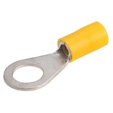 Image of TruConnect Yellow 8mm Ring Terminal Pack of 100