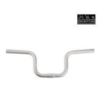Image of Brompton Handlebar for M Type or H Type - Pre-2017-25.4mm Clamp - silver
