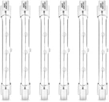 Image of 5 Packs Linear R7S Halogen Bulb 118Mm 200W Dimmable, 230V 2000LM Warm White 2700