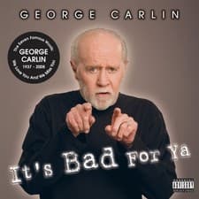 Image of George Carlin It's Bad for Ya (CD) Album