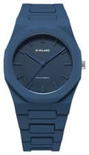 Image of D1 Milano Polycarbon Navy Blue (40.5mm) Navy Blue Dial / Navy Blue PCBJ21 Watch