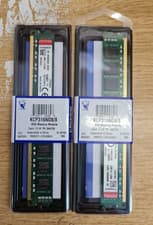 Image of 2 x Kingston 8GB DDR3 1600MHz DIMM RAM Module (KCP316ND8/8)