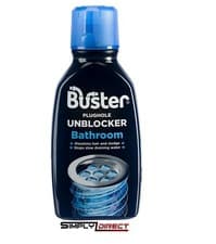 Image of Buster Bathroom Plughole Unblocker 300ml Dissolves Hair and Sludge