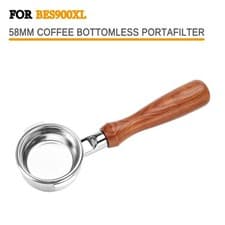 Image of 58mm Coffee Bottomless Portafilter For Breville Dual Boiler BES920CBXL BES990BSS
