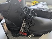 Image of Men's Size 10 Performance Safety Trekking Boots with Steeltoe & Multi Trade Sole