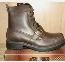 Image of Skechers Men's Glenn Cinder Brown Boots Uk Size10 USA 11 Rare Unique Item.