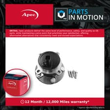 Image of Wheel Bearing Kit Rear AWB1189 Apec 30666606 30682223 30736885 31262571 31340686