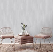 Image of Grandeco Royal House Fabric Plain Silver Grey Wallpaper A10702 - Vinyl Texture