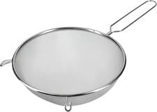 Image of Kitchencraft 25cm Extra-Large Stainless Steel Sieve in Silver Finish
