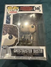 Image of Funko Pop! Stranger Things Ghostbusters Dustin #549 Vinyl Figure