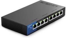 Image of Linksys LGS108 8 Port Gigabit Unmanaged Network Switch Home & Office Ethernet