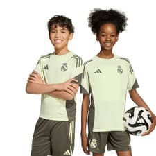 Image of Real Madrid adidas Training Jersey - Green - Kids