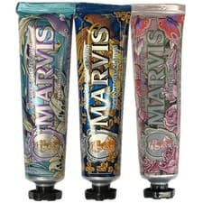 Image of Marvis Garden Collection Toothpaste Dreamy Osmanthus, Sinuous Lily, Kissing Rose